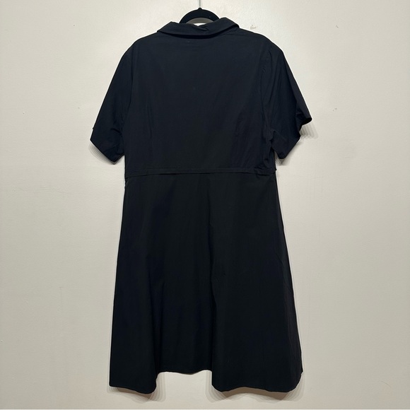 NWT Disturbia Fenrir Midi Shirt Dress Black 16 - Picture 6 of 11